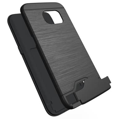 Samsung S7 | Armor skal | Korthållare - Rosa