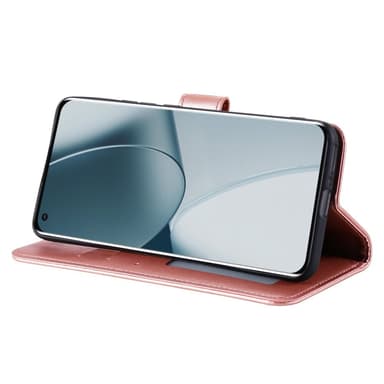 SKALO OnePlus 10T 5G Mandala Plånboksfodral - Roséguld