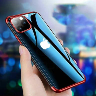 Design TPU-skal Electro Plating till iPhone 11 Pro Max - Blå