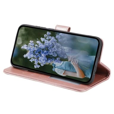 SKALO Sony Xperia 10 V Mandala Plånboksfodral - Roséguld
