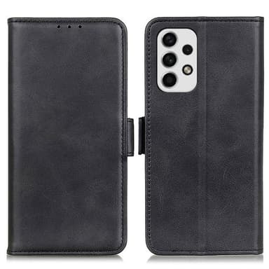 SKALO Samsung A23 5G Plånboksfodral i PU-Läder - Svart