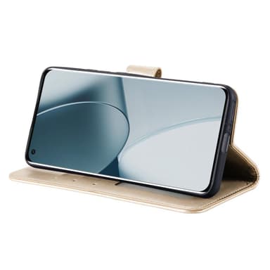 SKALO OnePlus 10T 5G Mandala Plånboksfodral - Guld