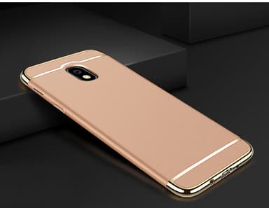 Design skal 3 i 1 guldkant till Samsung Galaxy J5 2017 - Svart