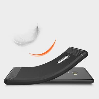 Stöttåligt Armor Carbon TPU-skal Xiaomi Mi Mix 2 - Röd