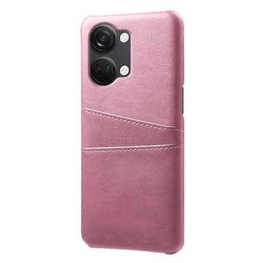 SKALO OnePlus Nord 3 5G / Ace 2V PU-Läder Korthållare Skal - Roséguld
