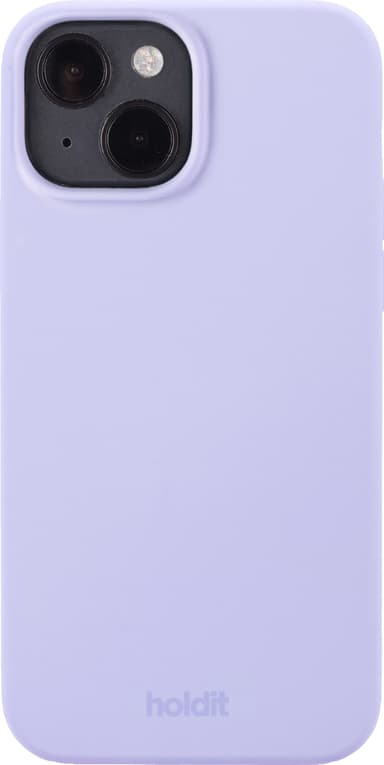 Holdit silikonskal till iPhone 15 (lila)