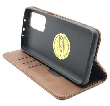 Plånboksfodral Premium Xiaomi Mi 10T / 10T Pro - Mörkbrun