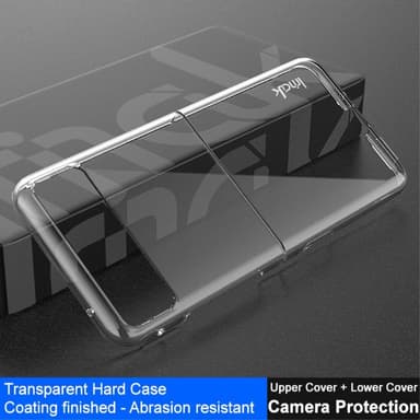 IMAK Motorola Razr 40 5G Crystal Case II Pro 2-delat Skal - Transparent