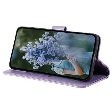 SKALO Sony Xperia 5 IV 5G Mandala Plånboksfodral - Lila
