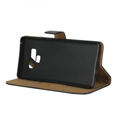 Plånboksfodral Äkta Skinn Samsung Note 9 - Brun