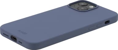 Holdit silikonskal till iPhone 15 (blått)