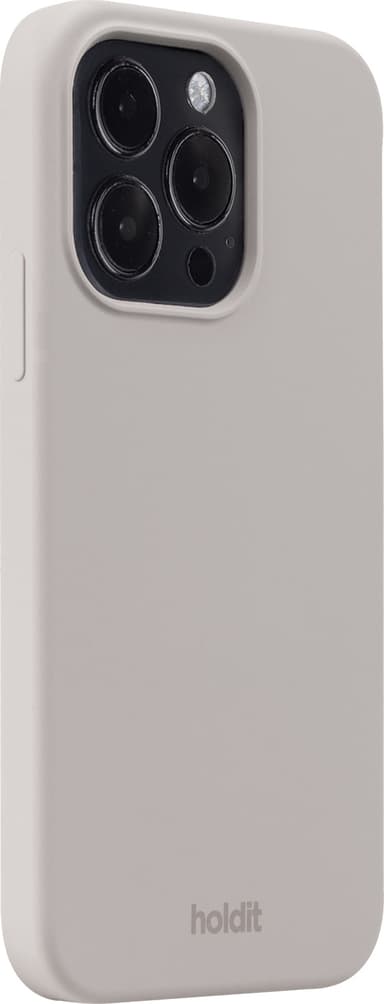 Holdit silikonskal till iPhone 15 Pro (grå)