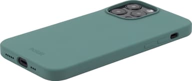 Holdit silikonskal till iPhone 15 Pro (grönt)
