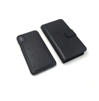 Magnetskal/plånbok ""2 i 1"" iPhone X/XS - Vit