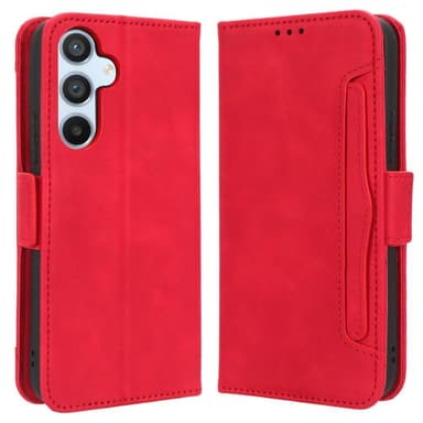 SKALO Samsung A54 5G 6-FACK Plånboksfodral - Röd