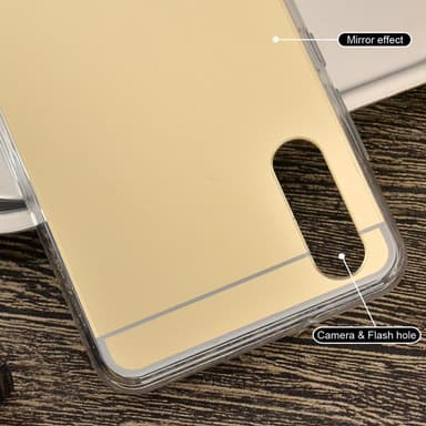 Spegelskal Huawei P20 - Guld