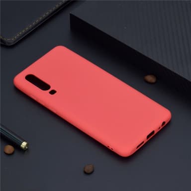 Huawei P30 Ultratunn Silikonskal - Vit