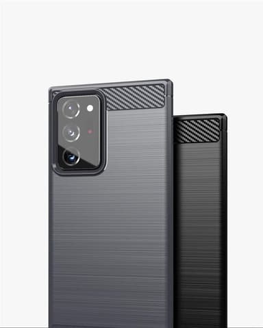 Stöttåligt Armor Carbon TPU-skal Samsung Note 20 Ultra - Grå