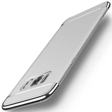 Design skal 3 i 1 guldkant till Samsung Galaxy S8 PLUS - Blå