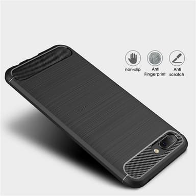 Stöttåligt Armor Carbon TPU-skal Honor 10 - Blå