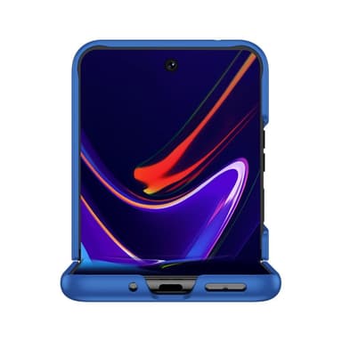 SKALO Motorola Razr 40 Ultra 5G Ultratunn Skin-touch Fold Skal - Mörkblå