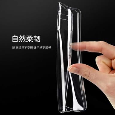 Transparent Silikon TPU-Skal till Huawei Y6 2017
