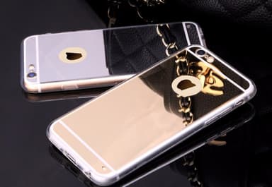 Spegelskal iPhone 6/6S - Silver