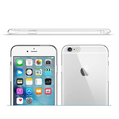 Transparent Silikon TPU-Skal till iPhone 6/6S
