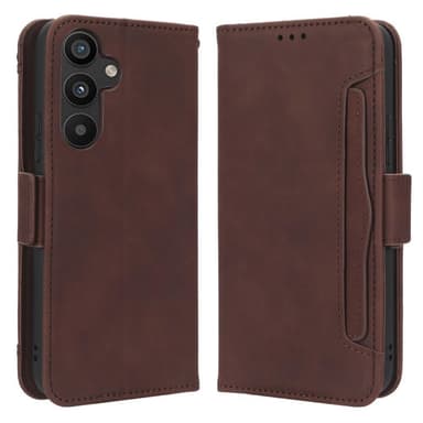 SKALO Samsung A34 5G 6-FACK Plånboksfodral - Brun