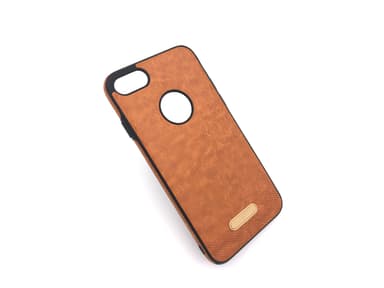 Läderimitation iPhone 7/8 - Blå
