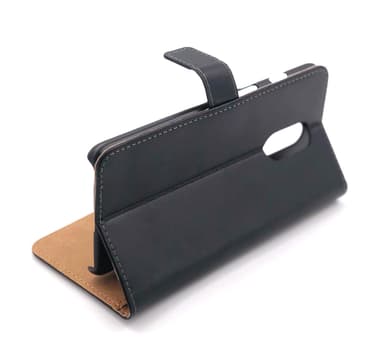 Plånboksfodral Äkta Skinn Oneplus 7 - Brun