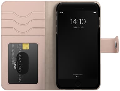 Ideal of Sweden Magnet Wallet+ plånboksfodral till iPhone SE/8/7 (rosa)