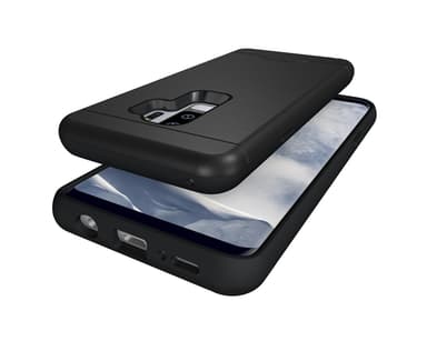 Samsung S9 PLUS | Armor skal | Korthållare - Blå