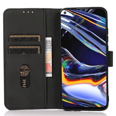 SKALO Sony Xperia 10 V KHAZNEH Plånboksfodral i PU-Läder - Svart