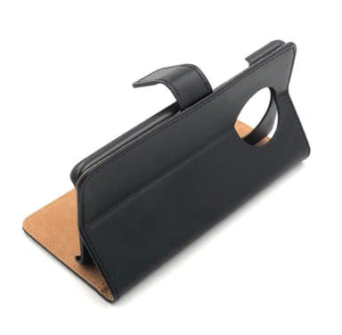 Plånboksfodral Äkta Skinn Oneplus 7T - Vit