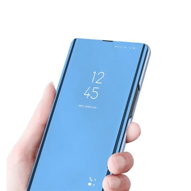 SKALO Samsung A54 5G Clear View Spegel fodral - Svart