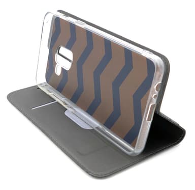 Plånboksfodral Ultratunn design Samsung J6 (2018) - Guld