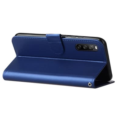 SKALO Sony Xperia 10 V Plånboksfodral i PU-Läder - Blå