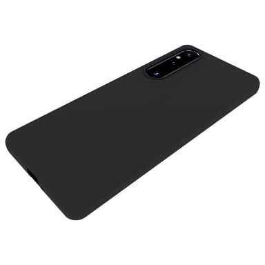 SKALO Sony Xperia 1 V Mattsvart Ultratunn TPU-Skal