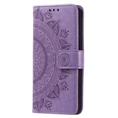 SKALO Sony Xperia 10 V Mandala Plånboksfodral - Lila