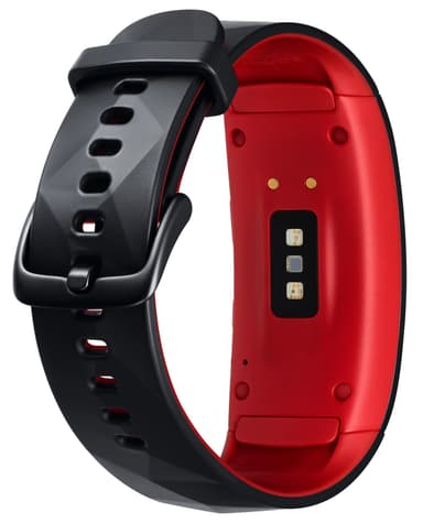 Samsung Gear Fit2 Pro träningsklocka – S (röd/svart)