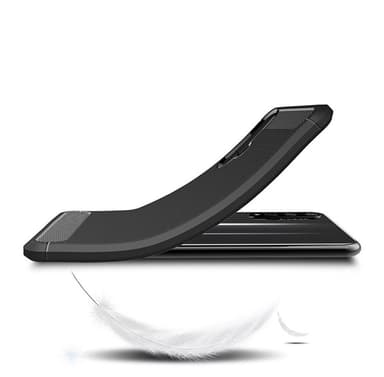 Stöttåligt Armor Carbon TPU-skal Huawei Nova 5T - Grå