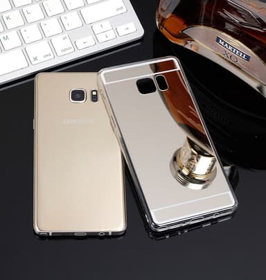 Spegelskal Samsung S7 - Guld
