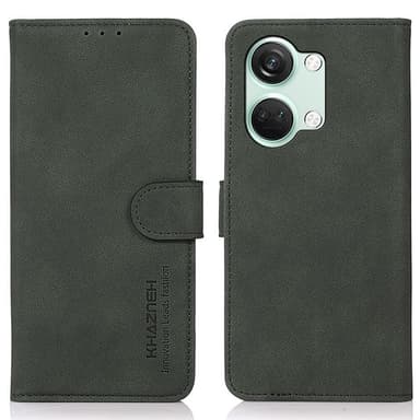 SKALO OnePlus Nord 3 5G / Ace 2V KHAZNEH Plånboksfodral i PU-Läder - Grön