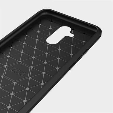 Stöttåligt Armor Carbon TPU-skal Huawei Mate 20 Lite - Blå