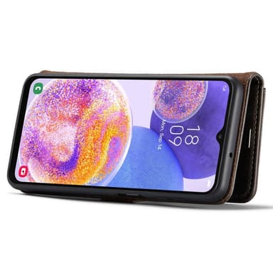 DG MING Samsung A23 5G 2-i-1 Magnet Plånboksfodral - Grå