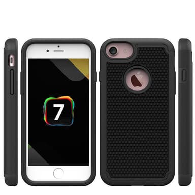 iPhone 8 extra skyddande skal | Shockproof Armor - Grå