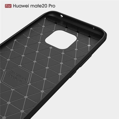 Stöttåligt Armor Carbon TPU-skal Huawei Mate 20 Pro - Röd
