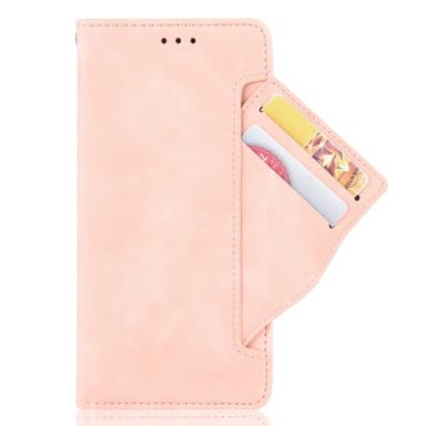 SKALO Sony Xperia 10 V 6-FACK Plånboksfodral - Rosa