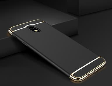 Design skal 3 i 1 guldkant till Samsung Galaxy J5 2017 - Svart
